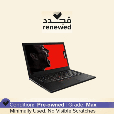 Renewed - ThinkPad T490 Laptop With 14-Inch Full HD Display,Core i5/8th Gen/8GB RAM/256GB SSD/Intel HD Graphics English Black